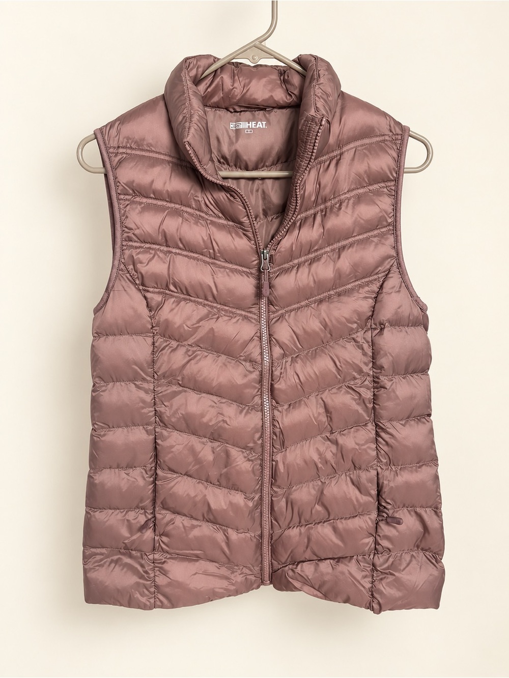 32 Degrees Mauve Quilted Puffer Vest